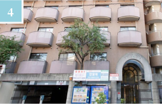 ビルの外観です